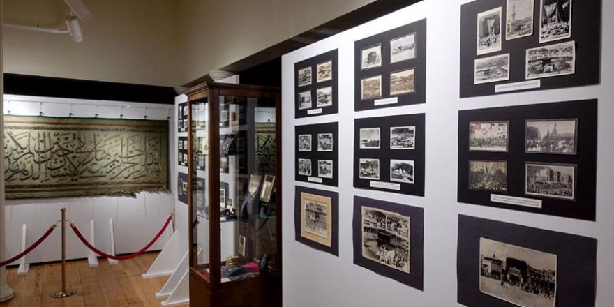 'Kabe Örtüleri ve Kabe Yolunda Hatıralar' sergisi açıldı