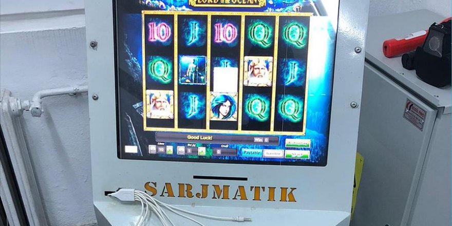 Şarjmatik cihazını kumar makinesine çevirmişler