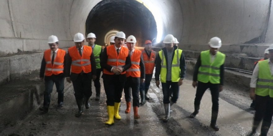 Karadeniz'i Akdeniz'e bağlayacak tünelde son 500 metre kaldı