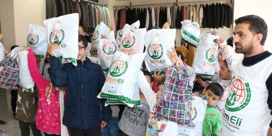 ​Yetim çocuklara kışlık giyecek yardımı