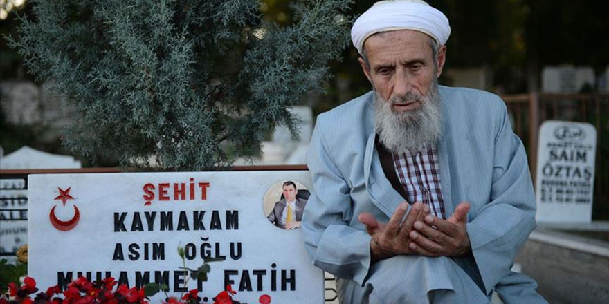 Şehit kaymakamın babası: Ateş, şehit yakınlarının kalbine düşüyor