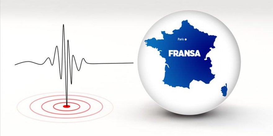 Fransa'da 5,4 büyüklüğünde deprem