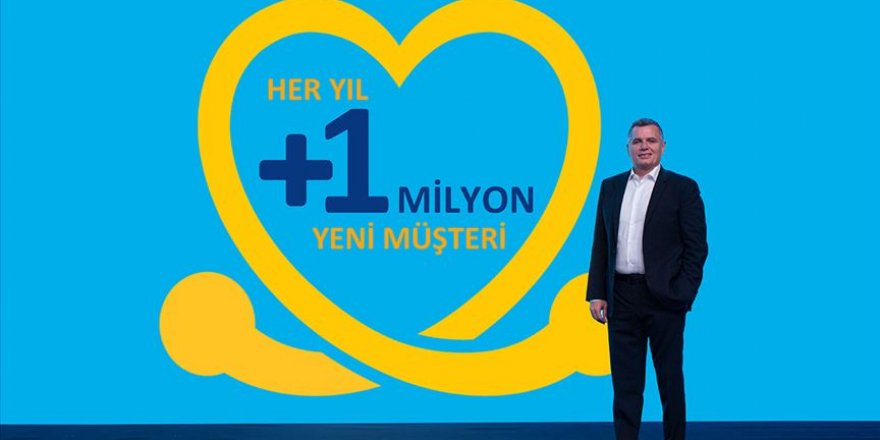 Turkcell her yıl 1 milyon yeni müşteri kazanacak
