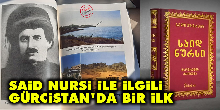 Said Nursi ile ilgili Gürcistan'da bir ilk