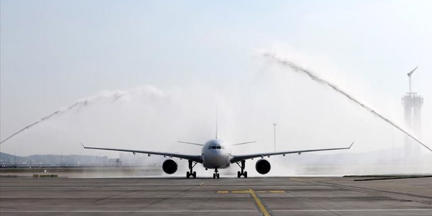 Sabiha Gökçen'e ilk uzun mesafeli uçuş gerçekleştirildi