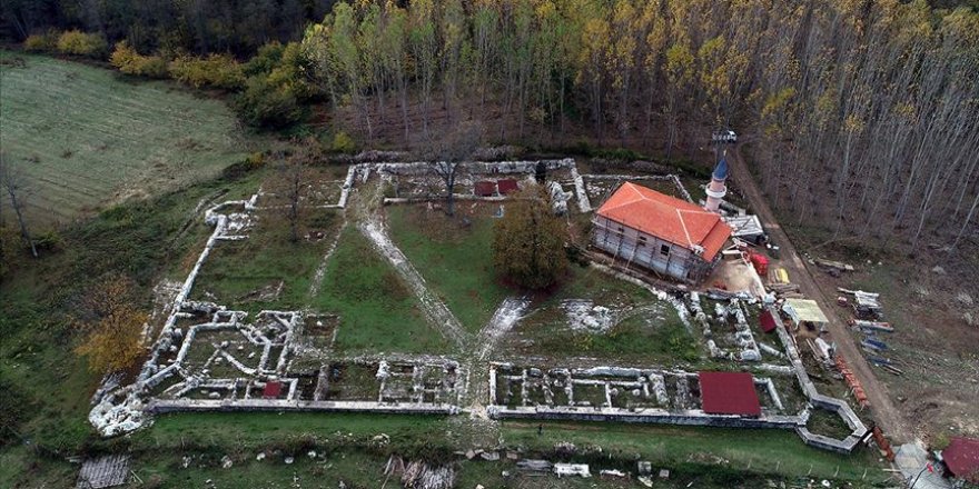 'Fetih topları'nın dökümhanesindeki tarihi cami ayağa kaldırıldı
