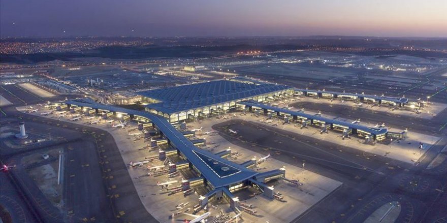 İstanbul Havalimanı'nda günde ortalama 1.204 sefer yapıldı