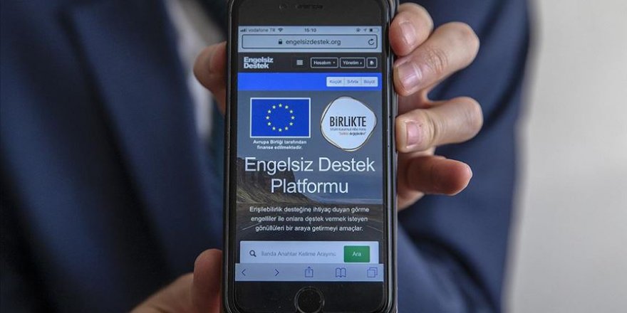 Görme engellilerin hayatı mobil uygulamayla kolaylaşacak