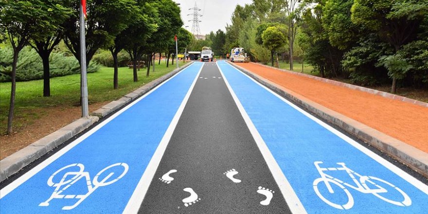 Başkente 53,7 kilometrelik bisiklet yolu geliyor