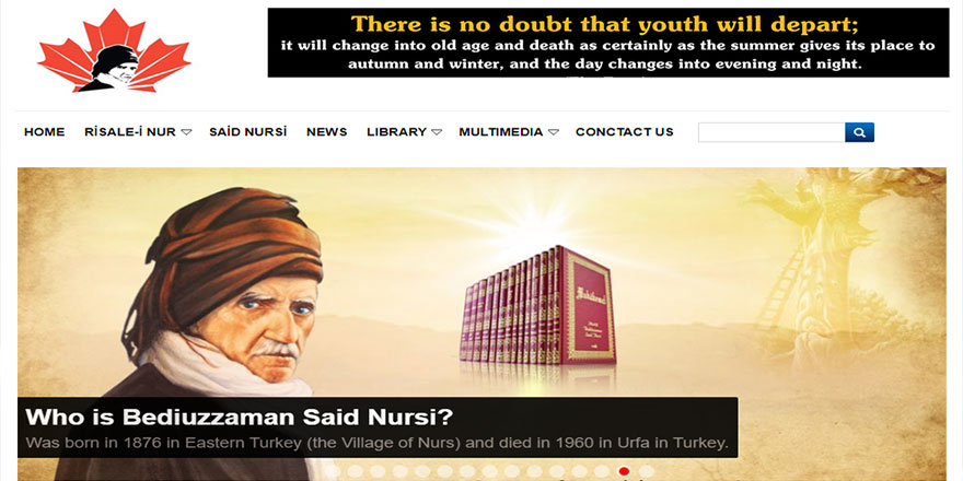 Kanada Risale-i Nur hizmetleri canadanur'da