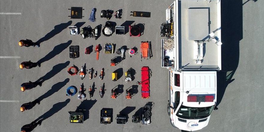 Afet ve acil durum ekipleri her an göreve hazır