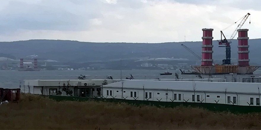 Çanakkale Köprüsü'nün ayakları yükseliyor