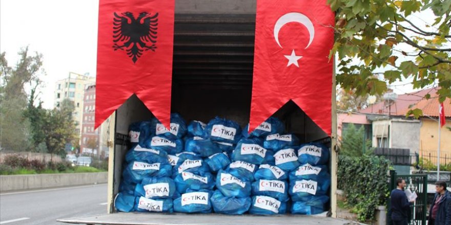 TİKA Arnavutluk'ta depremzedelerin yaralarını sarmaya devam ediyor