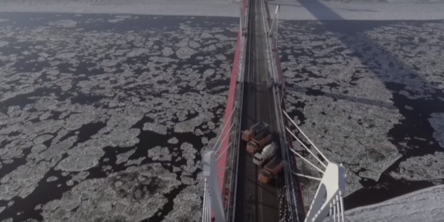 Rusya ile Çin'i birleştiren ilk otoyol köprüsünün inşası tamamlandı