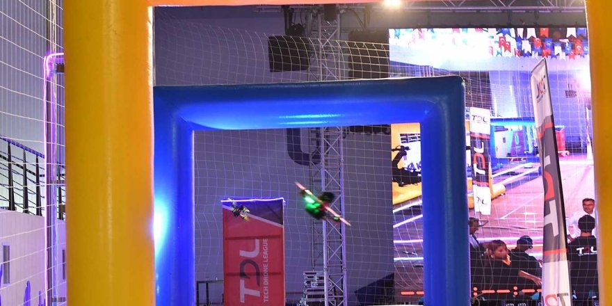 Drone ve robotik festivali heyecanlı anlar yaşattı