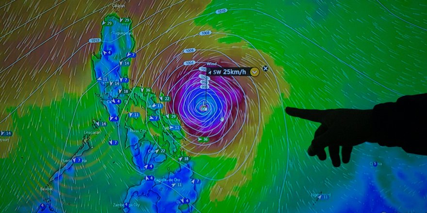 Filipinler'de Kammuri Tayfunu nedeniyle 43 bin kişi tahliye edildi