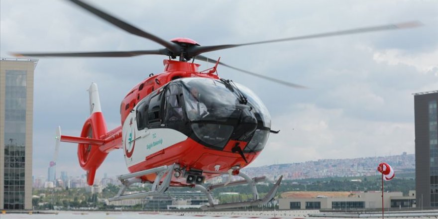 'Helikopter ambulanslar 2008'den bu yana 31 bin 900 hasta taşıdı'