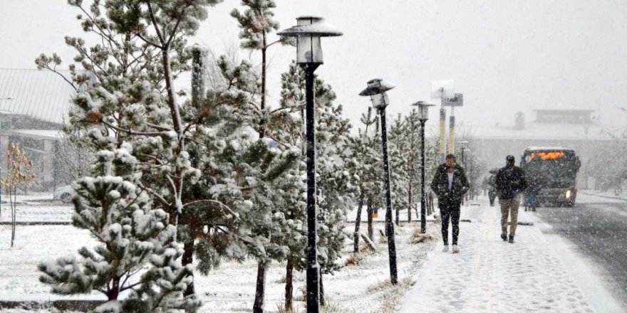 Bir çok ilde beyaz rahmet etkisi sürecek