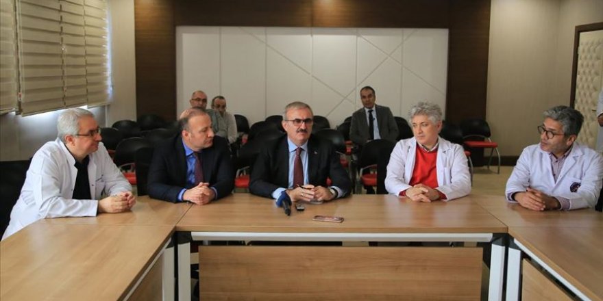 Çift kol nakli yapılan Yusuf ayağa kalktı