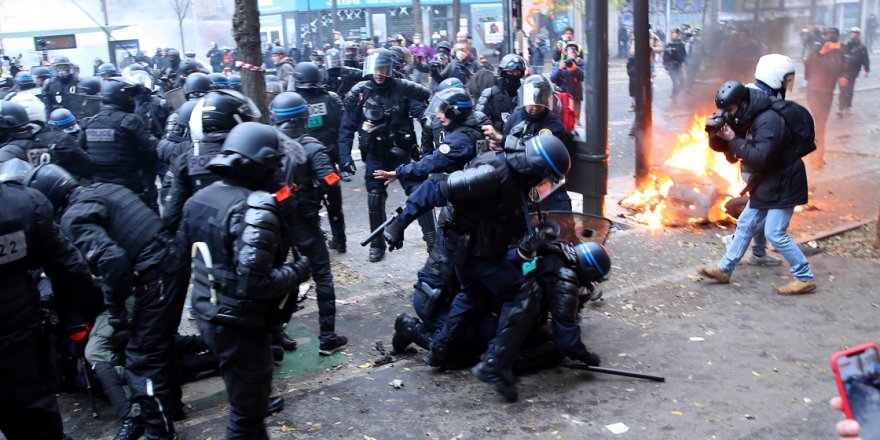 Fransa'da polis şiddetinin bilançosu ağır