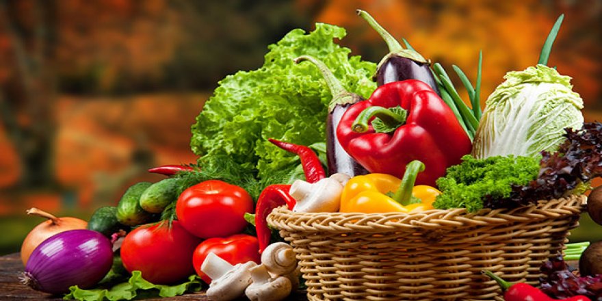 Kırmızı besinler A ve C vitamini, yeşiller potasyum zengini