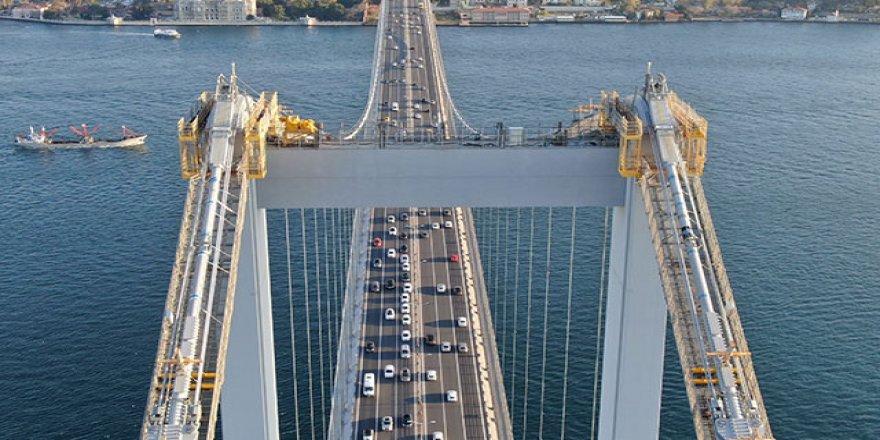 46 yıllık köprüde ''24 saat'' bakım ve kontroller