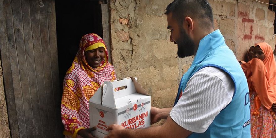 TDV 454 bin kurban hissesini 149 ülkeye ulaştırdı