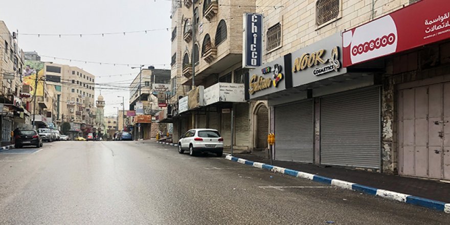 El-Halil'de İsrail'in kentteki yeni yerleşim planı protesto ediliyor