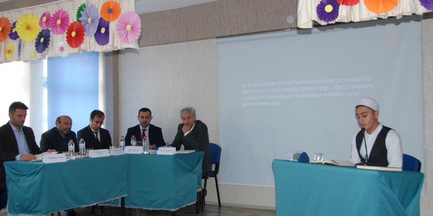 Genç Sedâlar Kur’an-ı Kerimi güzel okuma Van finali gerçekleştirildi