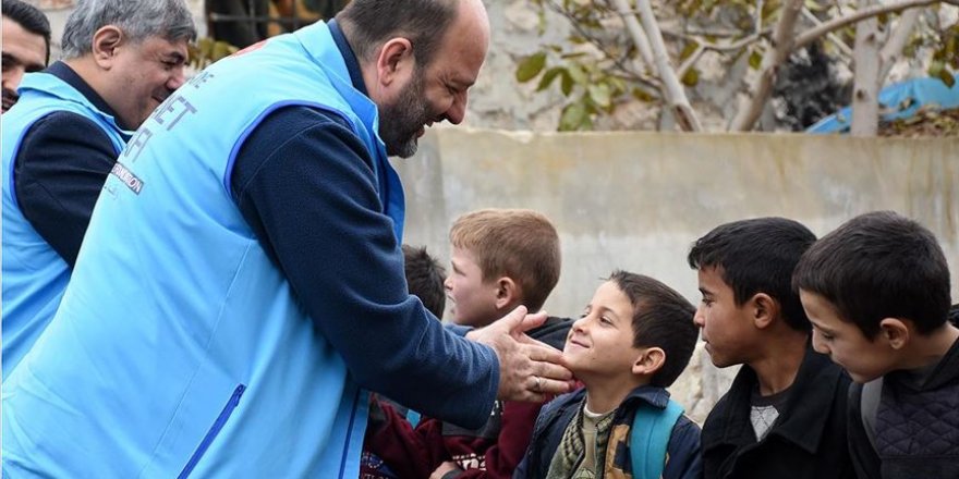 Türkiye Diyanet Vakfı İdlib'de okul açtı