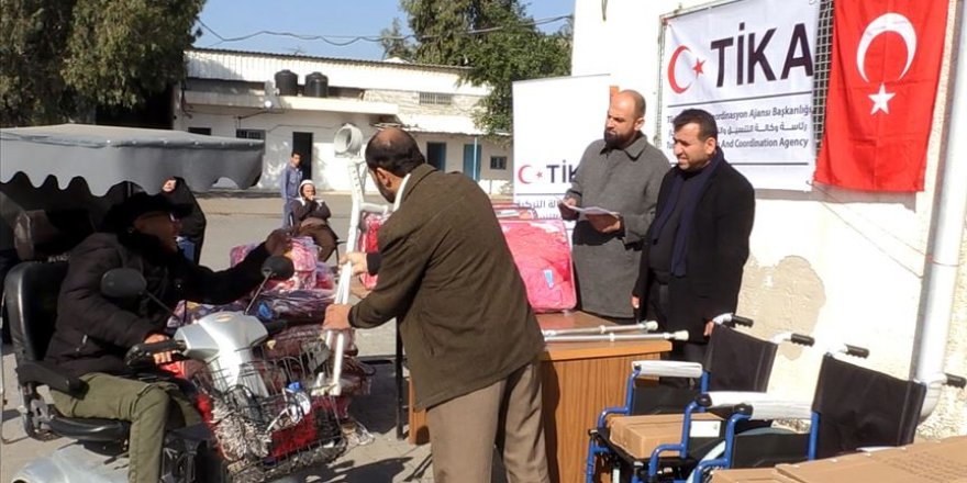 TİKA'dan Gazze'deki engellilere destek