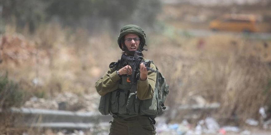 İsrail askerleri Batı Şeria'da bir Filistinliyi yaraladı