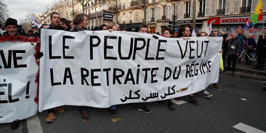Fransızların yüzde 57'si emeklilik reformuna karşı