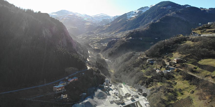 Tamamlandığında Türkiye'nin en uzun, dünyanın 2. en uzun tüneli olacak