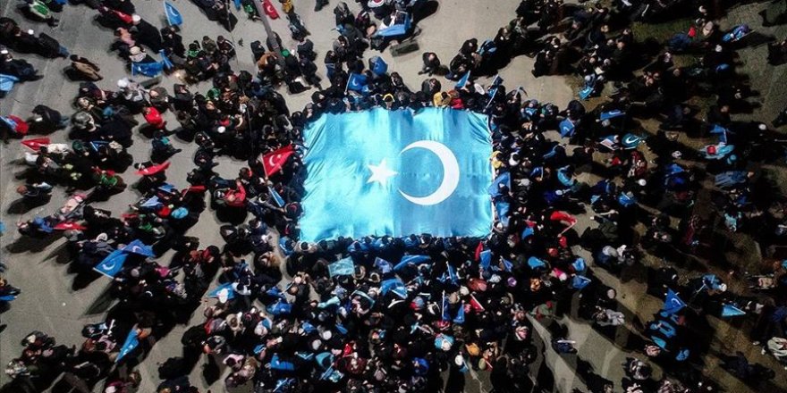 Doğu Türkistan için 'Sessiz Çığlık' eylemi