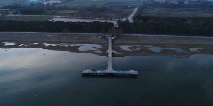 Gölbaşı’nın ardından İznik Gölü'nü de kuraklık vurdu