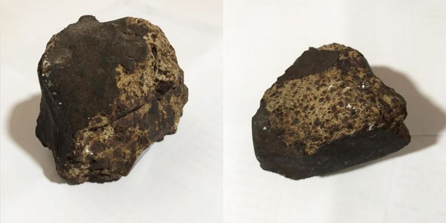 Çiftçinin bulduğu meteorit Türkiye'den literatüre giren 16'ncı örnek oldu