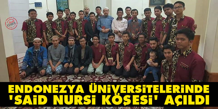 Endonezya üniversitelerinde 'Said Nursi Köşesi' açıldı