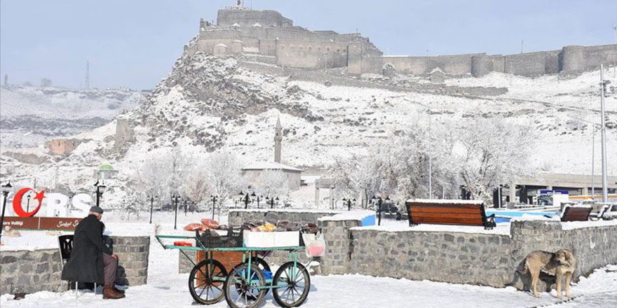 Doğu Anadolu beyaz rahmetle bir başka güzel
