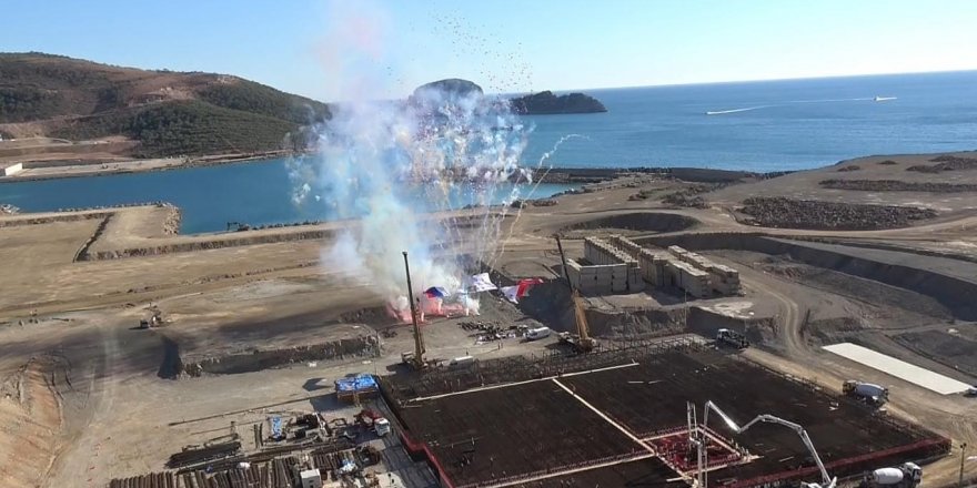Akkuyu nükleer santralinin ikinci blok inşaatı 2020'de