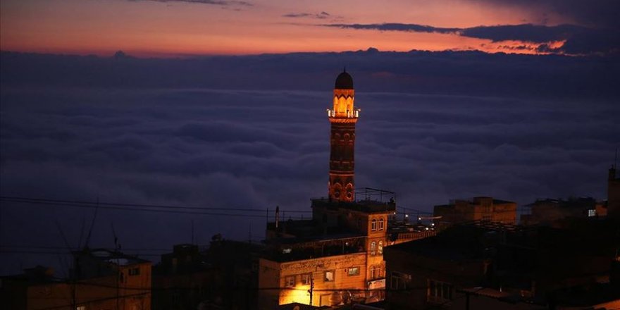 Mardin, sis ve gün batımında da çok güzel