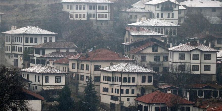 Safranbolu beyaza büründü