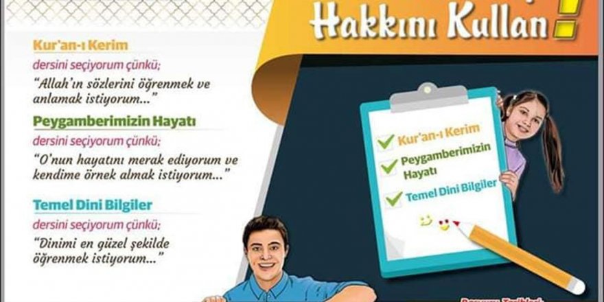 Seçmeli ders tercihi için bugün son gün