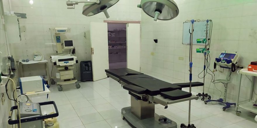 Tel Abyad Hastanesinde ilk ameliyat yapıldı