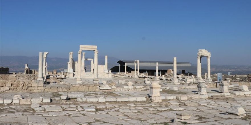 Denizli'deki Laodikya Antik Kenti'ne 2019'da rekor ziyaretçi