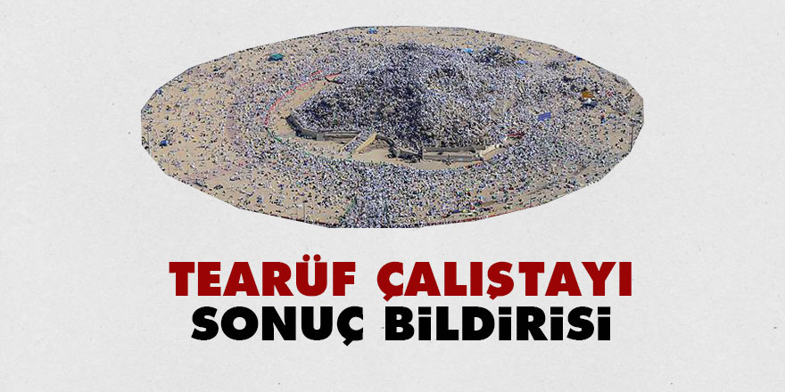 Tearüf Çalıştayı Sonuç Bildirisi