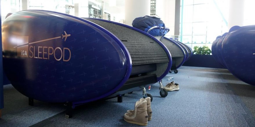 İstanbul Havalimanı'nda uyku kabini hizmeti başladı
