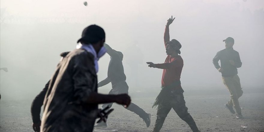 Irak'ta hükümet karşıtı gösterilerde 59 kişi yaralandı