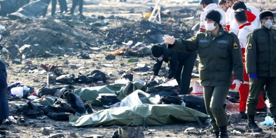 Ukrayna, İran'da düşen uçakta hayatını kaybedenlerin yakınlarına 50 bin lira ödeyecek
