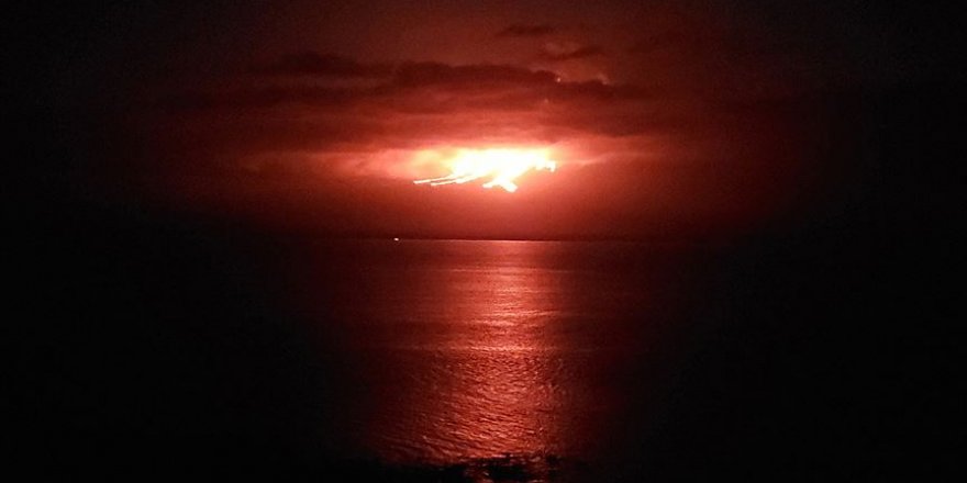 La Cumbre Yanardağı'nda patlama